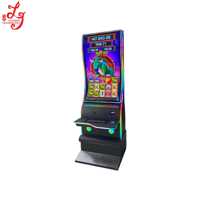 S Shape 55 inch Touch Screen New Video Slot Gaming Metal Cabinet Made in China For Sale